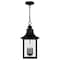 Quoizel Chancellor Mid Pendant 3 Lights Mystic Black CCR1510K - alternate 2